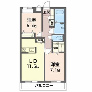 パルティールⅢ 0203号室