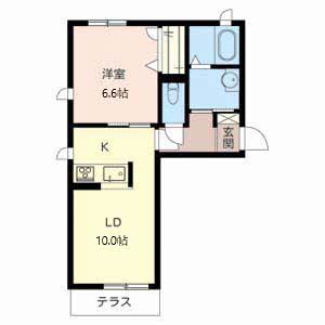 シャーメゾン走谷 0103号室