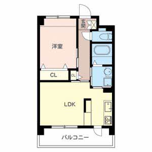 メロッソ福島 0305号-2