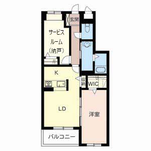 シャーメゾン　リベルテ 0203号室