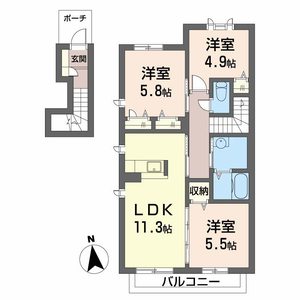 シャーメゾン陽 0206号-16
