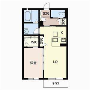 ヴィラーチェＫＡＭＥＩ 0102号室