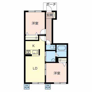 ＤＯＭＵＳ・カギヤ 0102号室