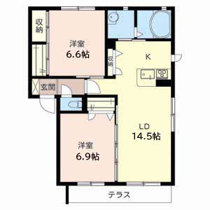 シャーメゾン朝日が丘 0102号室