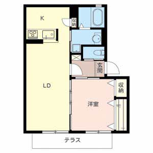エクレール壬生川 0102号室