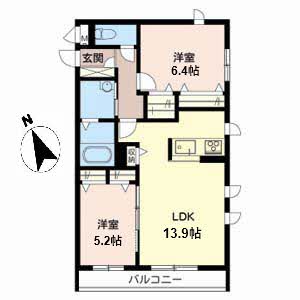コテージ向陵 0303号室