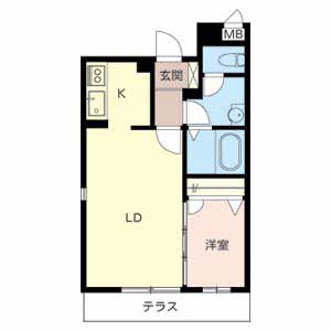 ラ・メゾン・ボナール 0105号室