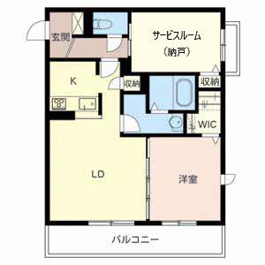 シャーメゾン　我孫子 0203号室