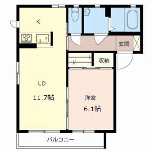 アヴァンス明石Ⅱ A201号-3
