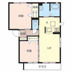 ブライトン　ベル　Ⅱ 0102号室