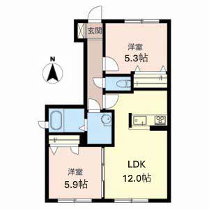 アルティ逢坂 B102号室