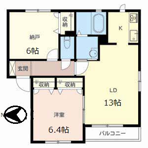 シャーメゾンたけとんぼ B202号室