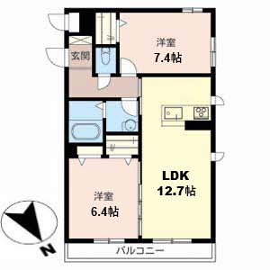 シャーメゾン　セレッソ 0203号室