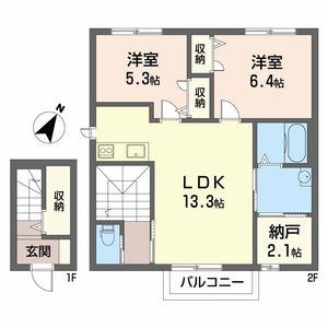 シエル　アクーユ 0205号室