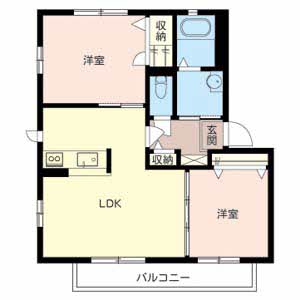 シャーメゾン広川 0202号室