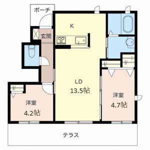 シャーメゾン　さくら 0101号室