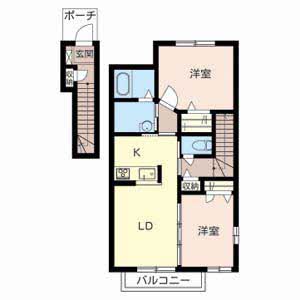 シャーメゾンＹＯＵ A201号室