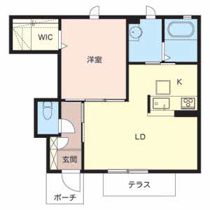 シャーメゾン稲田本町 A102号室