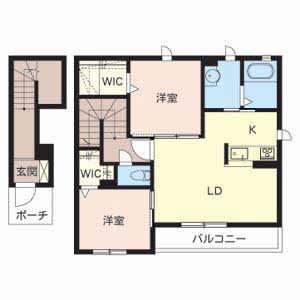 シャーメゾン稲田本町 A205号室