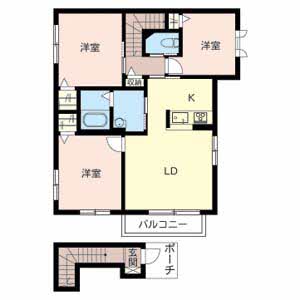 シャーメゾン高町 0201号-2