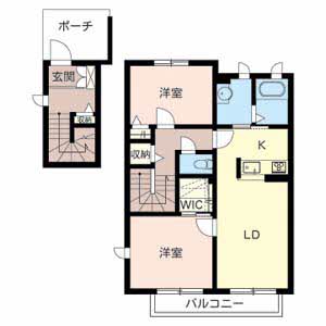 シャーメゾン　ＭＯＭＯ A203号室