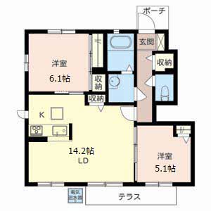 シーサイドビラⅢ 0101号室