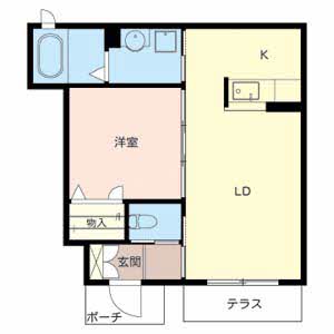 シャーメゾン前栽 0103号室