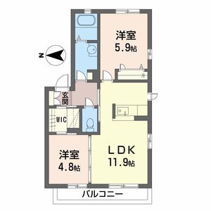 シャーメゾン岩本 0201号室
