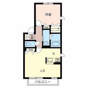 シャーメゾン　はぴねす 0201号室