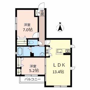 グランハイツ　ハロー 0203号室