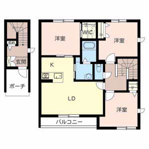 シャーメゾン桔梗 0202号室