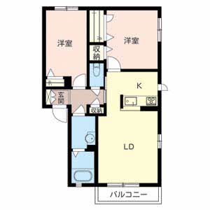 ルミエールＣ棟 0202号-2