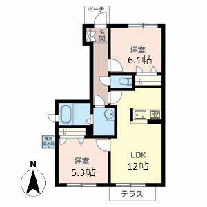 コスモ・レジデンス 0102号室