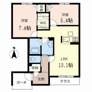 エレガンテ　シャーメゾン 0105号室