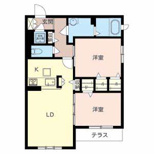 Ｍａｉｓｏｎ　ｄｅ　Ｓｏｌｅｉｌ緑地 0101号室