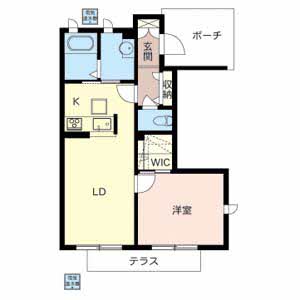 シャーメゾン　オプス 0101号室