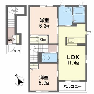 ブリリアンス根来 0205号室