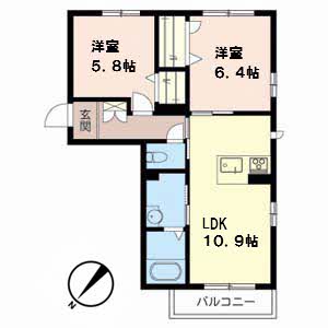 シャーメゾン　ＨＩＫＡ 0201号室