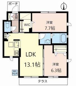 シャーメゾン福万寺 0101号室