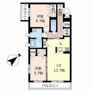シャーメゾン大久保駅前 0307号室