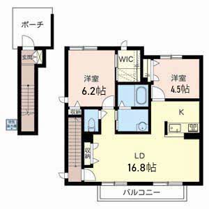 東畑ガーデンハイツⅡ 0206号室