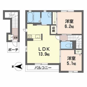 シャーメゾンベルテ 0203号室