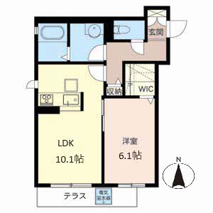シャーメゾン御所ノ内北町 0102号室
