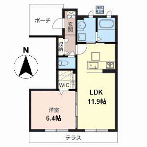 ヴィラーチェ高鷲 B103号室