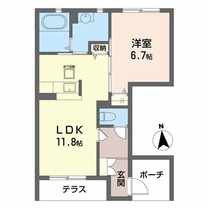 シャーメゾンＬｅａｖｅｓ 0102号室