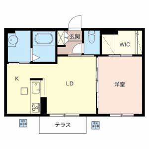 シャーメゾン・クレシア 0102号室