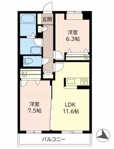 シャーメゾン昆陽南 0302号室