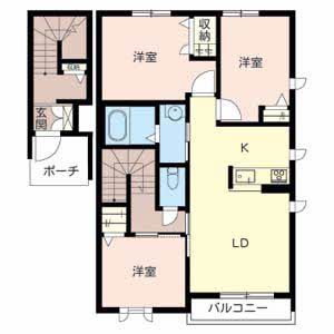 アヴェニーレ西井ノ口 0205号室