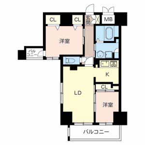 ヴィラ　メルヴェイユ 0702号室