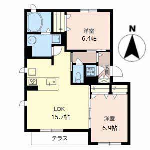 芦屋東山Ａｐａｒｔｍｅｎｔｓ 0102号室